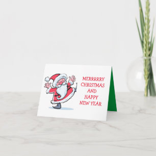 MERRY CHRISTMAS/HAPPY NEW YEAR KARTE