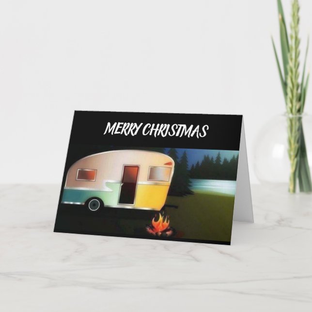 *MERRY CHRISTMAS** HOFFE, DASS ES MIT LIEBE UND W/ KARTE (Vorderseite)