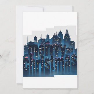 Merry Christmas Holiday Cards Feiertagskarte