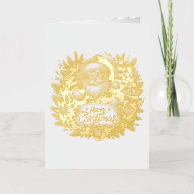 Merry Christmas Holiday Wish Card (Vorderseite)