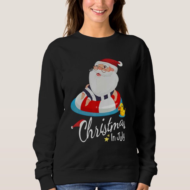 Merry christmas in July Sweatshirt (Vorderseite)