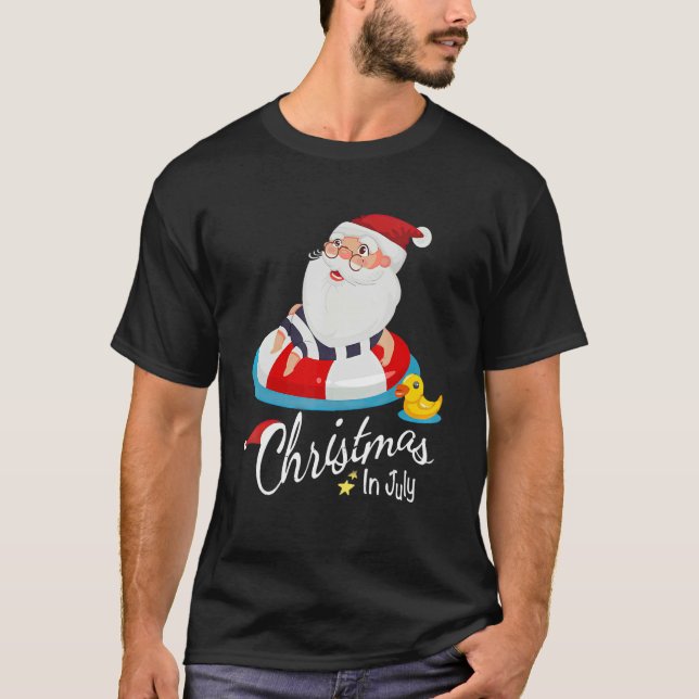 Merry christmas in July T-Shirt (Vorderseite)