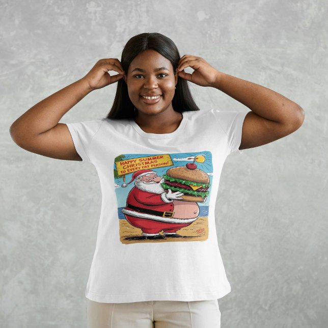 Merry Christmas in summer for People T-Shirt (Von Creator hochgeladen)