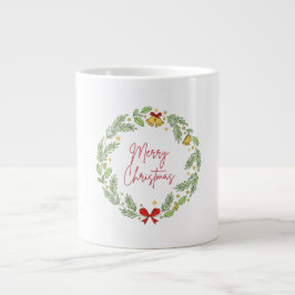 Merry Christmas Jumbo-Tasse