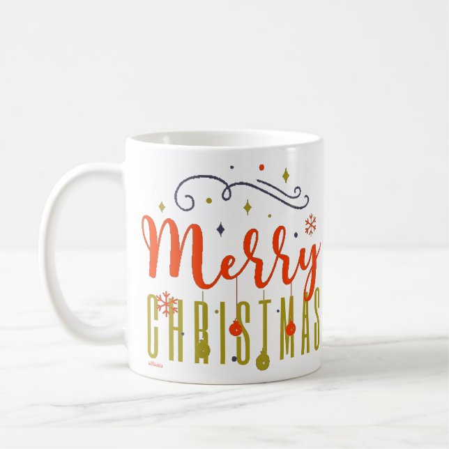 MERRY CHRISTMAS KAFFEETASSE (Links)
