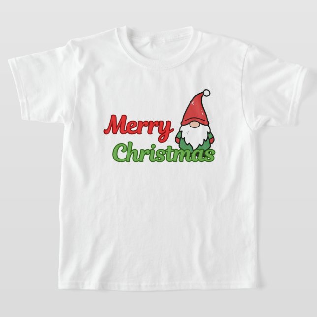 "Merry Christmas" kid's holiday  T-Shirt (Ablage )
