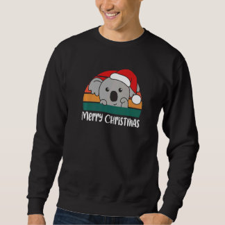 Merry Christmas  Koala Christmas Sweatshirt