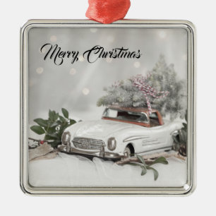 Merry Christmas Mercedes Benz Ornament