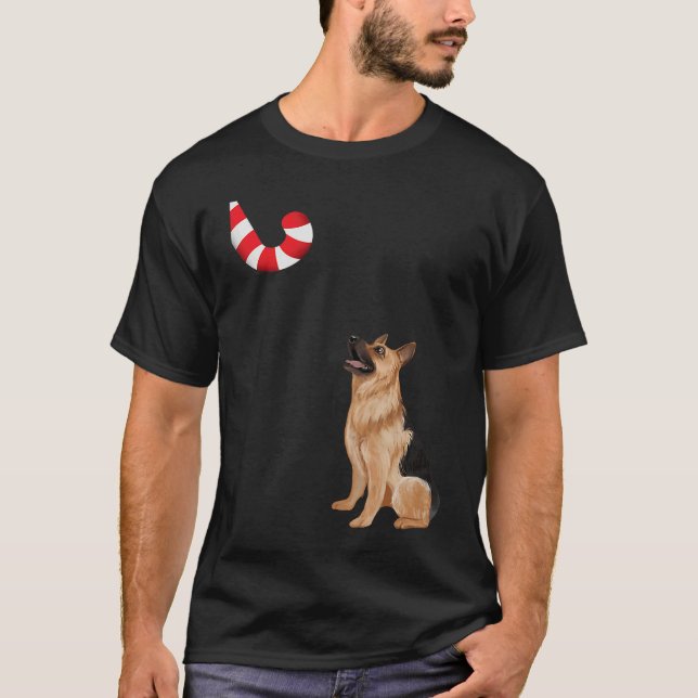 Merry Christmas Mister Dog  1 T-Shirt (Vorderseite)