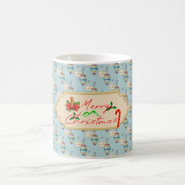 Merry Christmas Mug – Elegant Holiday Design  Kaffeetasse (Mittel)
