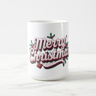 Merry Christmas Mug | Festive Holiday Coffee Cup Kaffeetasse