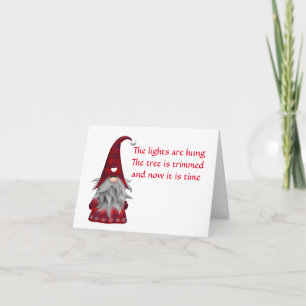 **MERRY CHRISTMAS** "NACHBARKARTE" KARTE