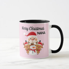 Merry Christmas nana gift Mug Tasse