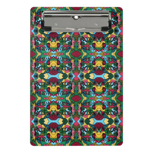 MERRY CHRISTMAS NEUROGRAPHIC & BLACK LINIE MINI KLEMMBRETT (Vorderseite)