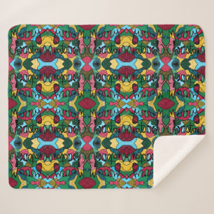 MERRY CHRISTMAS NEUROGRAPHIC & BLACK LINIE SHERPADECKE