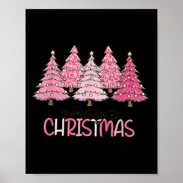 Merry Christmas Nk Christmas Tree Nk Christmas Cos Poster (Vorne)