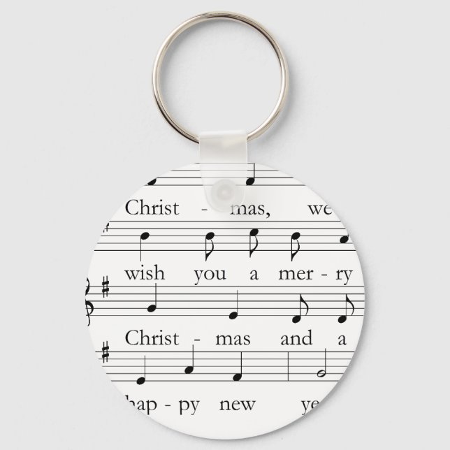 Merry Christmas Ō Schlüsselanhänger (Vorderseite)