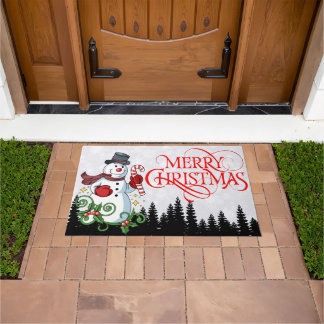 "Merry Christmas" Outdoor-Indoor Doormat Fußmatte