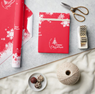 MERRY CHRISTMAS Packpapier