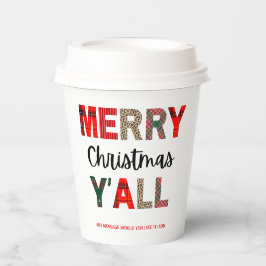 Merry Christmas Pappbecher