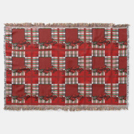 Merry Christmas Patchwork Decke