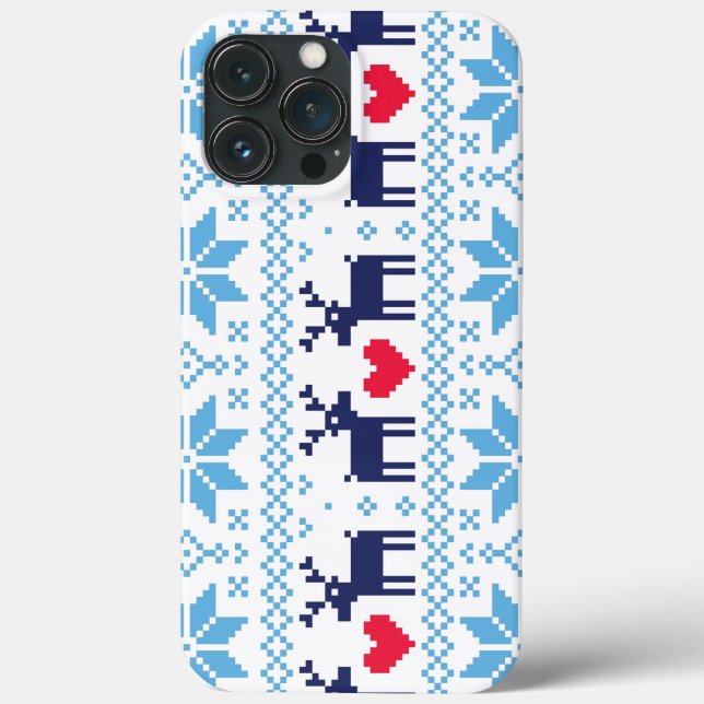 Merry Christmas pattern 2 Case-Mate iPhone Hülle (Rückseite)