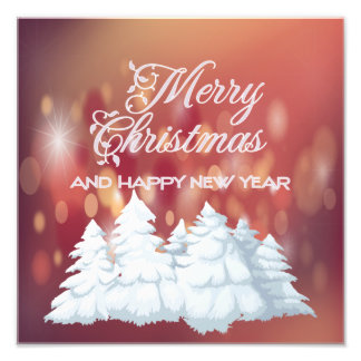 Merry christmas photo fotodruck