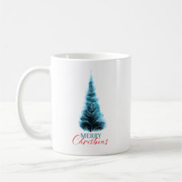 Merry Christmas pine tree Kaffeetasse