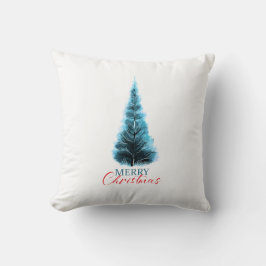 Merry Christmas pine tree Kissen