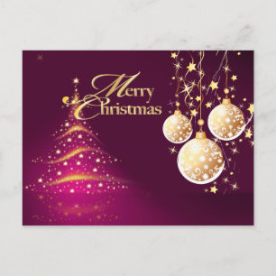Merry Christmas, postcards Feiertagspostkarte
