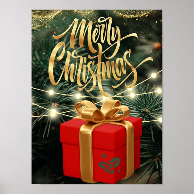MERRY CHRISTMAS POSTER (Vorne)