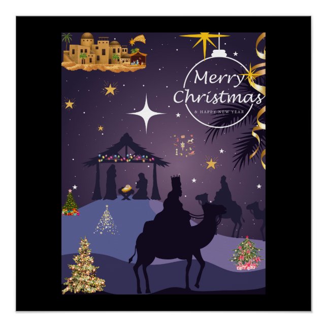 Merry Christmas.  Poster (Vorderseite)