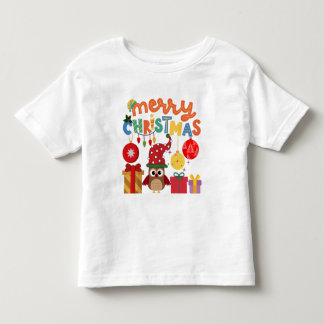 MERRY CHRISTMAS PRÄSENTIERT LIGHTS SANTA NEUES JAH KLEINKIND T-SHIRT
