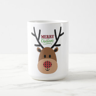 Merry Christmas Reindeer Kaffeetasse