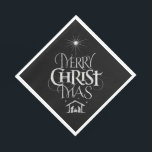 Merry CHRISTmas Religious Chalkboard Calligrafy Serviette<br><div class="desc">Merry CHRISTmas Religious Chalkboard Kalligraphie Wir sagen "Frohe Weihnachten" die ganze Zeit, aber oft vergessen, den Ursprung der Worte. Diese Kunst zeigt originelle Handschriften, die in ihrem einzigartigen Design die Geschichte von Weihnachten erzählt, einfach und elegant im modischen Chalkboard-Look. Zeigen Sie Familie und Freunden Ihren CHRISTmas-Geist, wenn sie zu Weihnachten...</div>