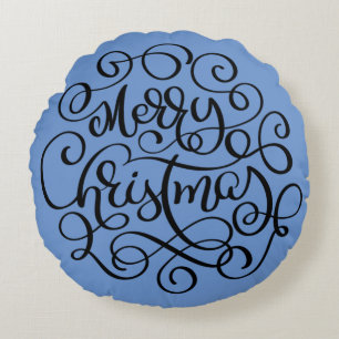 MERRY CHRISTMAS RUNDES KISSEN