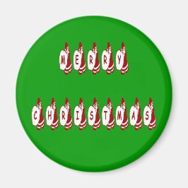 Merry Christmas Santa Claus Magnet