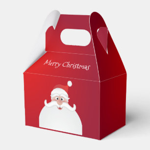 Merry Christmas Santa Gable Favor Box Geschenkschachtel