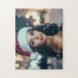 Merry Christmas - Santa Girl - Puzzle