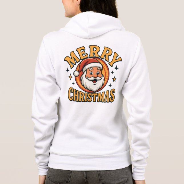 Merry Christmas Santa Hoodie (Rückseite)
