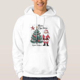Merry Christmas Santa Hoodie - Feierliches Weihnac