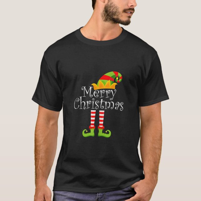 Merry Christmas Santa Squad Funny Xmas Gifts Boys  T-Shirt (Vorderseite)