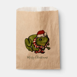 Merry Christmas Shetland Pony Favor Bag Geschenktütchen