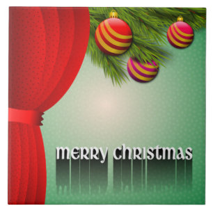 "MERRY CHRISTMAS"-SIGN FLIESE