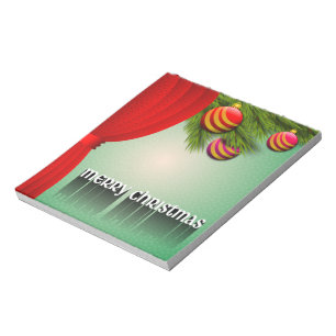 "MERRY CHRISTMAS"-SIGN NOTIZBLOCK