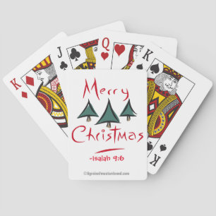 Merry Christmas Spielkarten