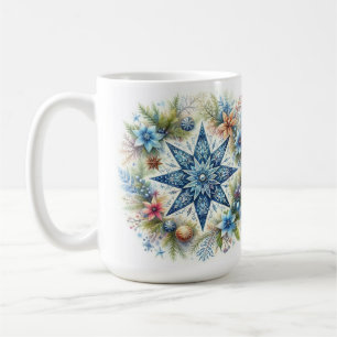 MERRY CHRISTMAS STAR KAFFEETASSE