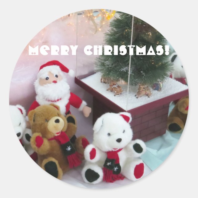 Merry Christmas! Sticker (Vorderseite)