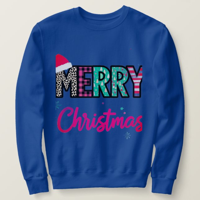 MERRY Christmas Sweatshirt (Design vorne)