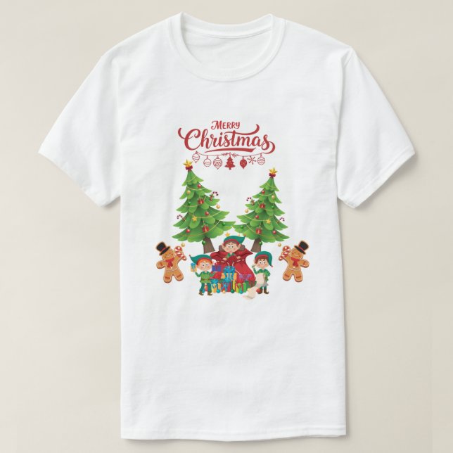 Merry Christmas T-Shirt (Design vorne)